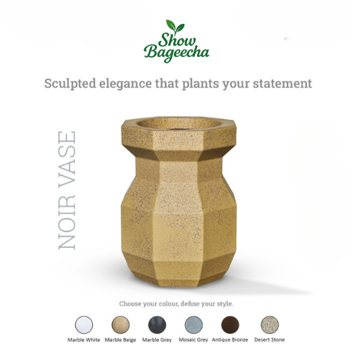 Noir Vase Pot Rotomoulded