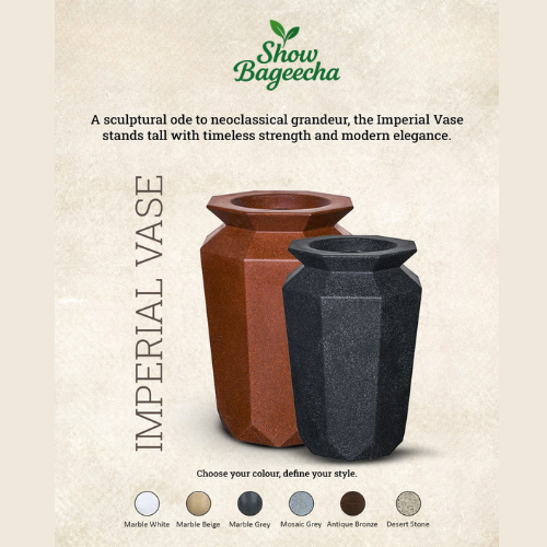 Imperial vase rotomould pot