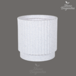 Fibre pots round recyclable