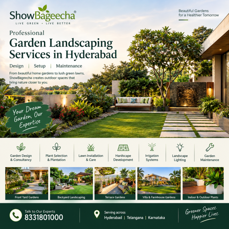 ShowBageecha Landscaping Services